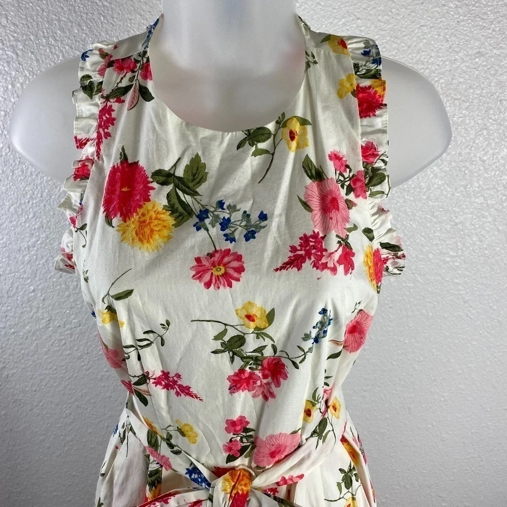 Gal Meets Glam Beverly Floral Cropped Jumpsuit
